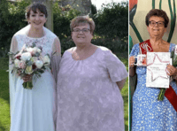 'Inspirational' woman loses nearly eight stone with group's support