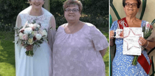 'Inspirational' woman loses nearly eight stone with group's support