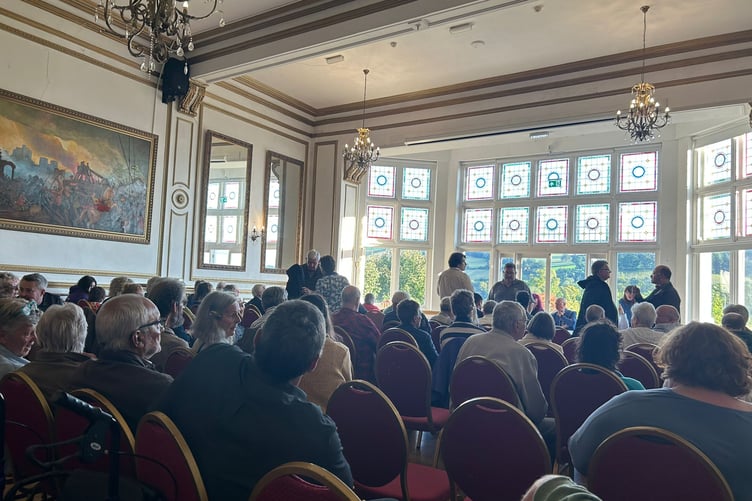 Public meeting in Brecon