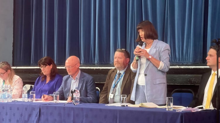 Concern over proposed temporary changes to local health services by Powys Teaching Health Board continued last night in Llandrindod Wells after more concerns were raised in Brecon the night before.