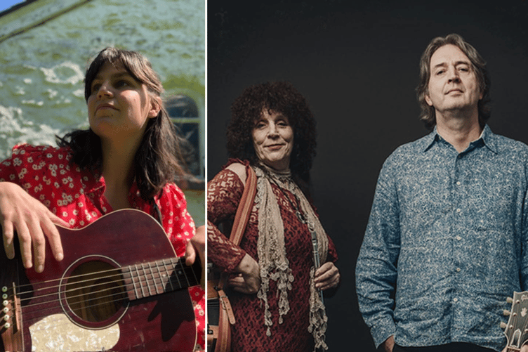 Left is Rhiannon O’Connor and right is Henry Marten’s Ghost