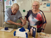 Couple celebrate 65th wedding anniversary