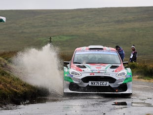 Rally championship on a knife's edge after turbulent Rali Ceredigion