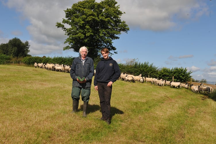 Farming Connect’s Start to Farm initiative has helped Dai Williams, Alltmawr Isaf near Builth Wells, form a Joint Venture with Dewi Jones, a 24-year-old farmer’s son from Erwood.