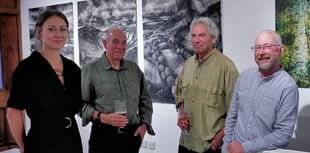 Hogback Hills exhibition opens in Kington