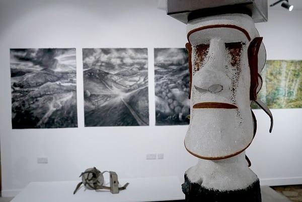 Part of the exhibition