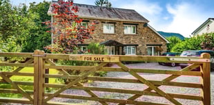 Rhandirmwyn house for sale has "stunning" Towy Valley views 