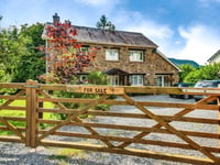 Rhandirmwyn house for sale has "stunning" Towy Valley views 