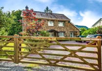 Rhandirmwyn house for sale has "stunning" Towy Valley views