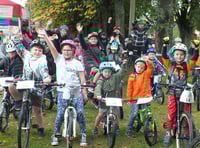 Builth Bike Bash rolls on despite poor weather