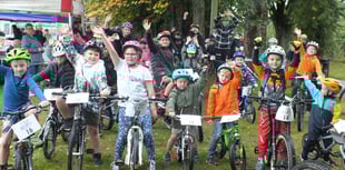Builth Bike Bash rolls on despite poor weather