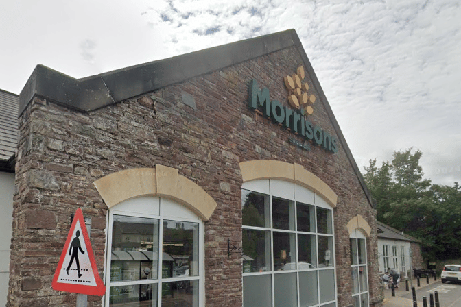 Brecon's branch of Morrisons