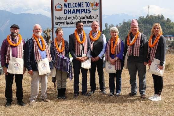 Members of the town council in Dhampus back in 2019