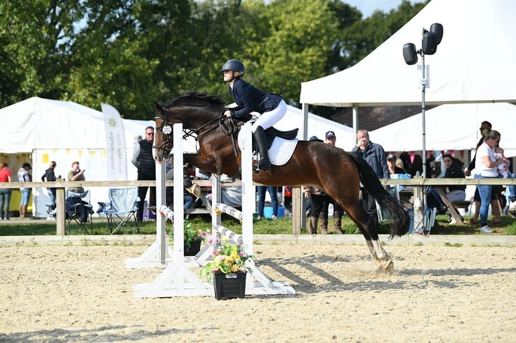 A competitive horse rider is celebrating success after becoming the Reserve Supreme Champion at the prestigious Hickstead horse show. 