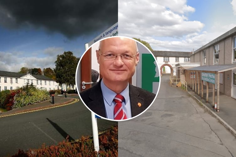 Chairman of Powys Teaching Health Board, Dr Carl Cooper