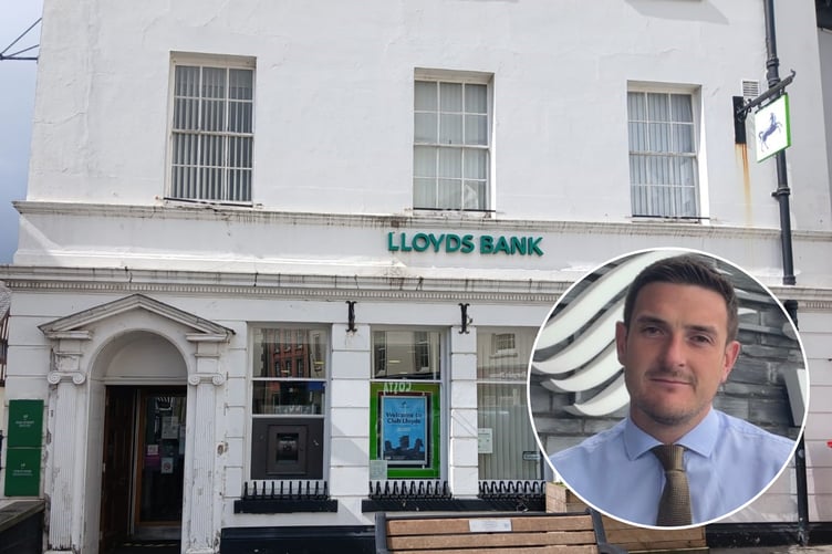 James Evans and Lloyds Brecon