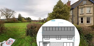 Green light for five homes in garden plot