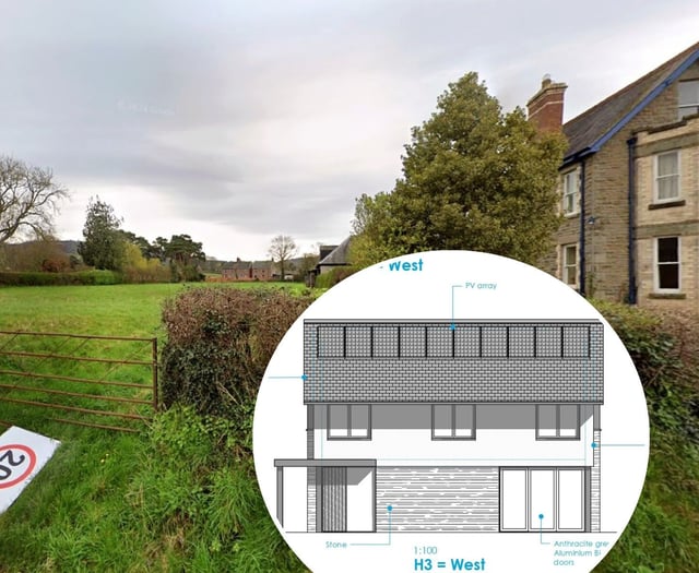 Green light for five homes in garden plot