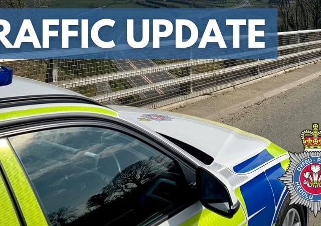 One taken to hospital following three-vehicle A470 collision