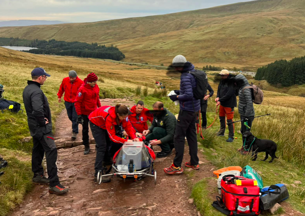 Central Beacons. Mountain Rescue Team