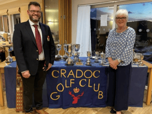 Golfer takes top (parking!) spot at Cradoc