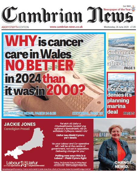 The Cambrian News campaign on waiting times for cancer waiting times has received national recognition.
