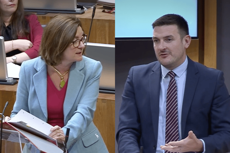 James Evans MS questions First Minister Eluned Morgan