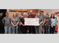 Knighton YFC raises more than £4,000 in epic walk