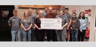 Knighton YFC raises more than £4,000 in epic walk
