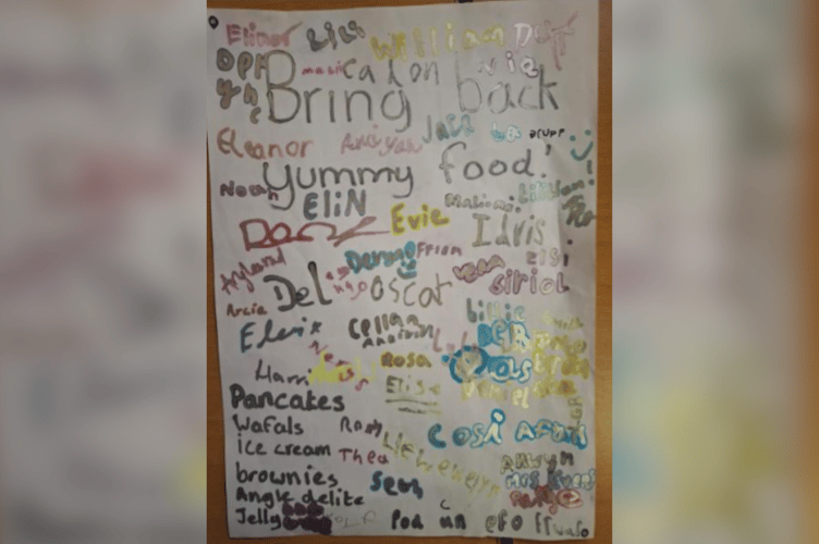 ‘Bring back yummy food’, say students at Ysgol Y Bannau