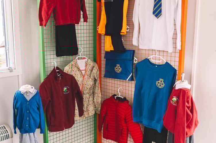 The inside of the SwapShop.