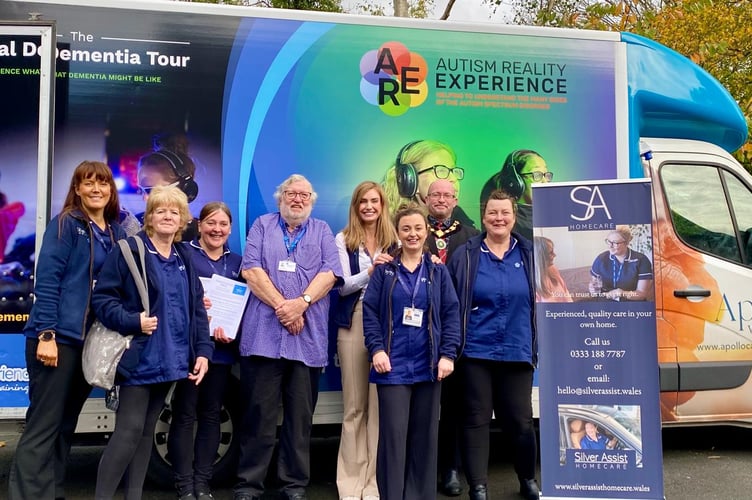 Dementia Bus Event in Llangorse
