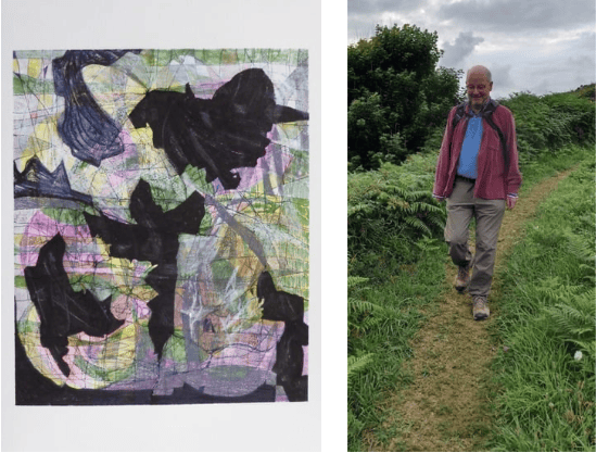 Stroke survivor’s art to be part of London exhibition