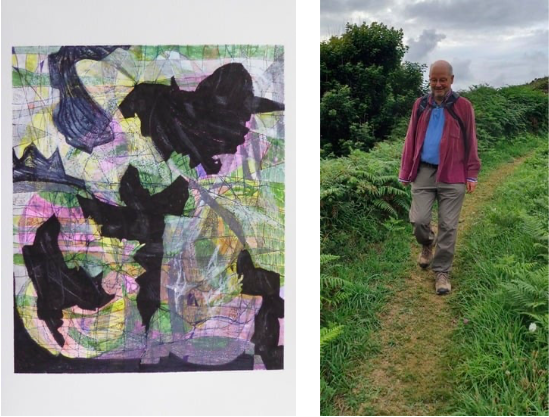 Stroke survivor’s art to be part of London exhibition