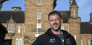 The Traitors star comes to Powys for charity walk