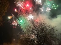 Watch: Spectacular firework display in Presteigne