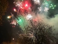 Watch: Spectacular firework display in Presteigne