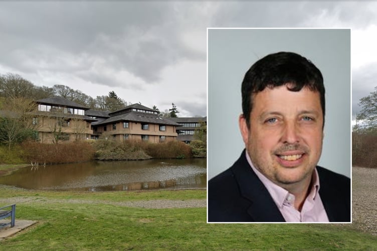 Cllr Gareth D Jones, chairman of Powys County Council's planning committee