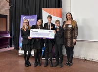 Crickhowell students secure £1,000 for homelessness charity