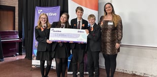 Crickhowell students secure £1,000 for homelessness charity