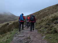 Fallen walker aided by mountain rescue team in busy week of callouts