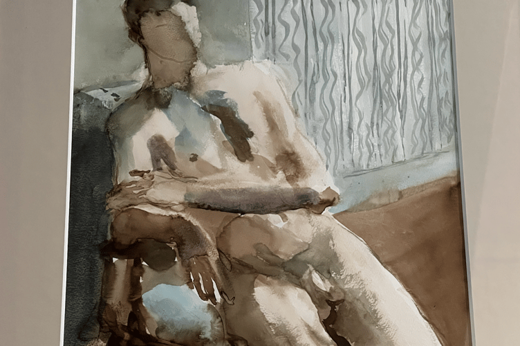 She notes that the second time around, she’d had a full-frontal male nude in the window, and not one person had complained
