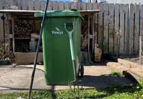 Final few weeks for garden waste collections in Powys