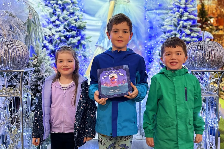 Millie, Tommy, Teddy and "The Magic of a Christmas Gift"