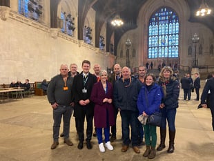 MP demands ‘axe the family farm tax’ at Westminster protest