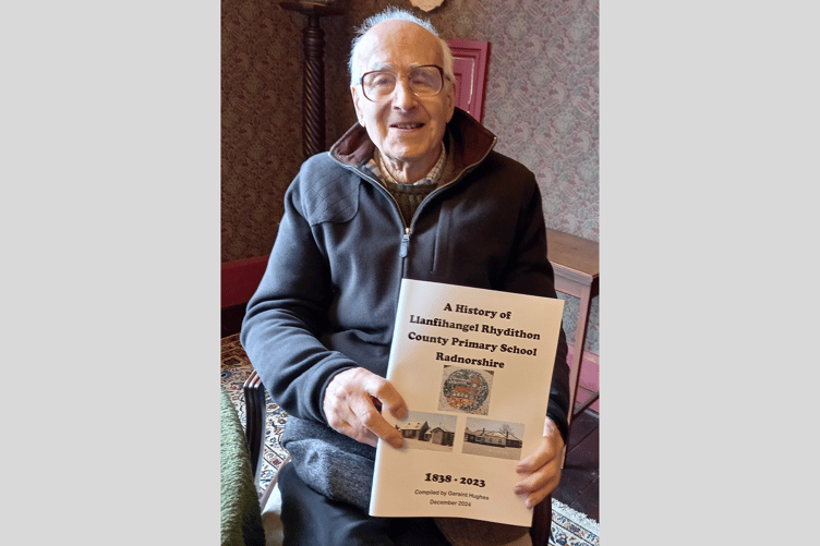 Geraint Hughes has compiled 'A History of Llanfihangel Rhydithon County Primary School, Radnorshire'