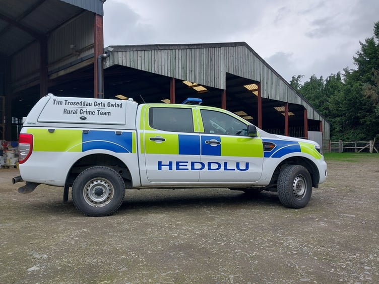Rural Crime Team truck
