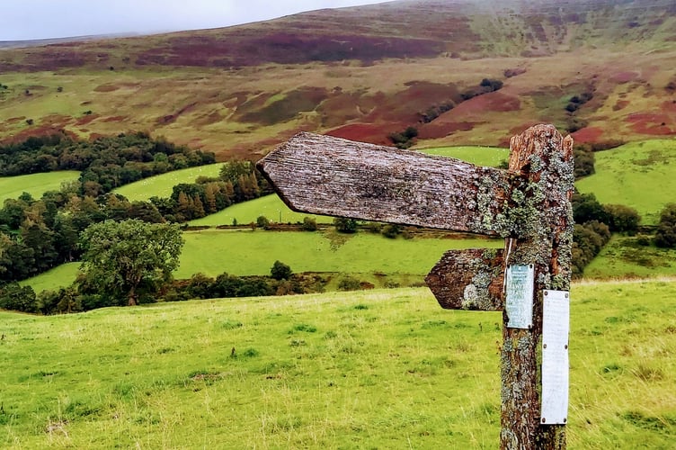 Brecon Beacons sign