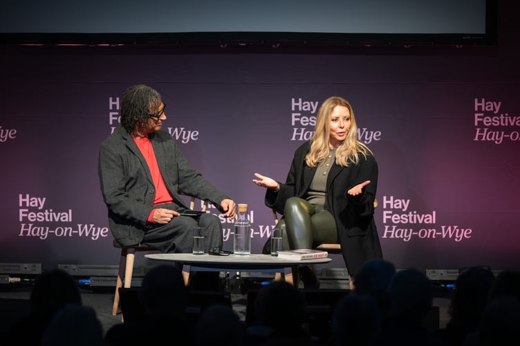 Carol Vorderman and David Olusoga