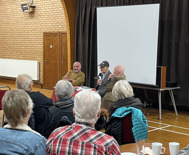 Film director returns to village sixty years on